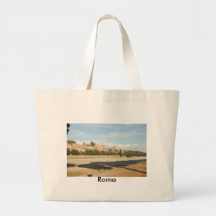 Bolsa Tote Grande Saco de Roma