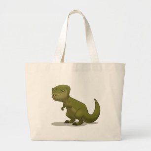 Bolsa Tote Grande Saco de T-Rex