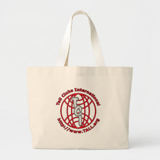 Bolsa Tote Grande Saco de TCI - vermelho