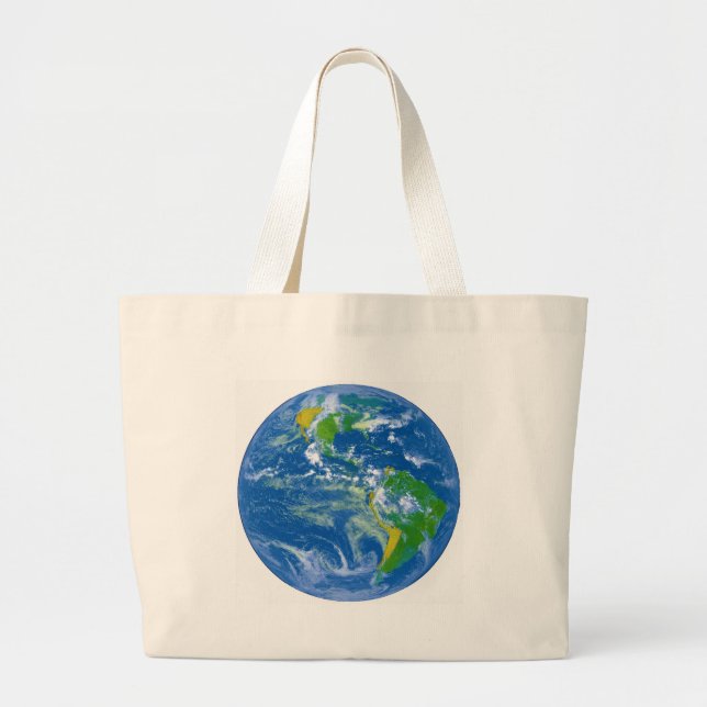 Bolsa Tote Grande Saco de terra (Frente)