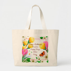 Bolsa Tote Grande Saco de Toque de Aposentação