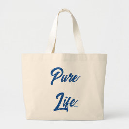 Bolsa Tote Grande Saco de Toques Jumbo Puro Life