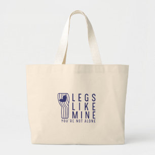 Bolsa Tote Grande Saco de Toques JumboLegsLikeMine