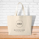 Bolsa Tote Grande Saco de Toques Personalizado Grande com Texto do L<br><div class="desc">Promova sua empresa com este grande saco de totes,  com logotipo e texto personalizados. Adicione facilmente seus detalhes clicando na opção "personalizar".</div>