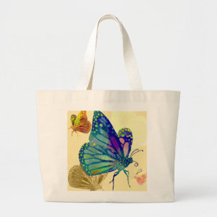 Bolsa Tote Grande Saco de Tota da Borboleta