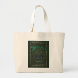 Bolsa Tote Grande Saco de Tota de Merch Literário 'Changelings'