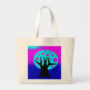 Bolsa Tote Grande Saco de Tota Neon Tree