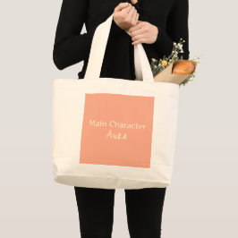 Bolsa Tote Grande Saco de Tote Aura de Caractere Principal