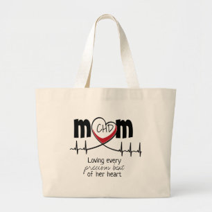 Bolsa Tote Grande Saco de Tote CHD da Heart Mãe