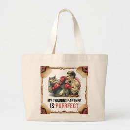 Bolsa Tote Grande Saco de Tote Clássico do Parceiro de Treinamento d