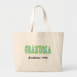 Bolsa Tote Grande Saco de Tote da Vovó Personalizada