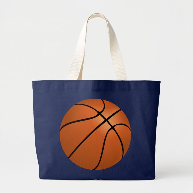 Bolsa Tote Grande Saco de Tote de Basquete (Frente)