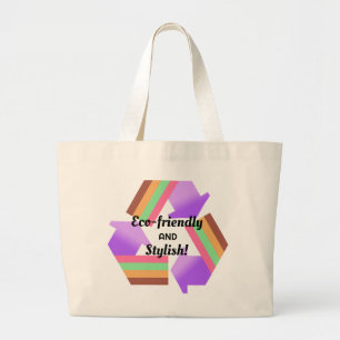 Bolsa Tote Grande Saco de Tote de Na moda ecológico