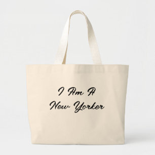 Bolsa Tote Grande saco de tote de nome personalizado