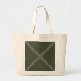 Bolsa Tote Grande Saco de Tote Design da Cruz Verde do Moss
