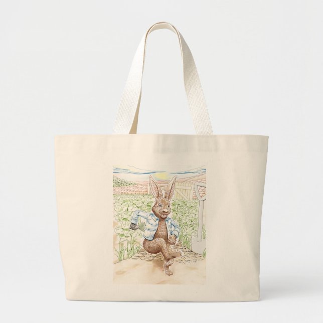 Bolsa Tote Grande Saco de tote Peter Rabbit (Frente)