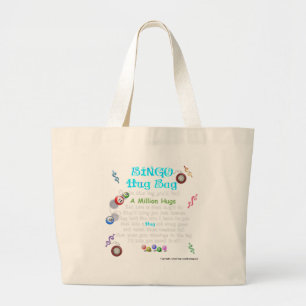 Bolsa Tote Grande Saco do abraço do Bingo