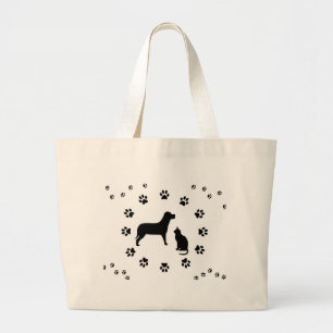 Bolsa Tote Grande Saco do cão e gato