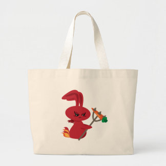 Bolsa Tote Grande Saco do coelho do diabo