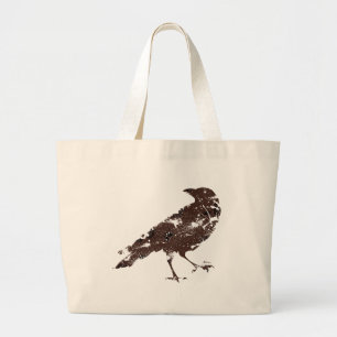 Bolsa Tote Grande Saco do corvo