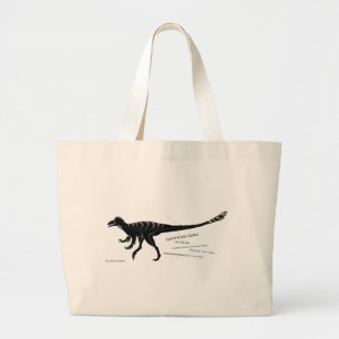 Bolsa Tote Grande Saco do Dinossauro de Lâmpada