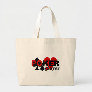 Bolsa Tote Grande Saco do jogador de pôquer