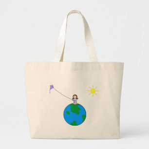 Bolsa Tote Grande Saco do papagaio