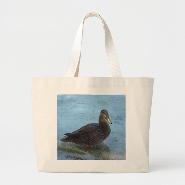 Bolsa Tote Grande Saco do pato (Frente)