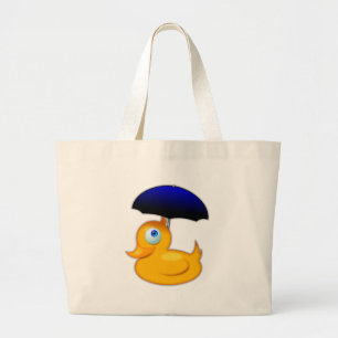 Bolsa Tote Grande Saco do pato do guarda-chuva