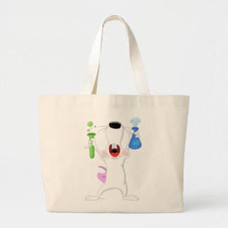 Bolsa Tote Grande Saco do rato do laboratório do tubo de ensaio