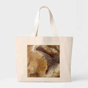 Bolsa Tote Grande Saco do Sacudir do Impressão de Calcite Laranja