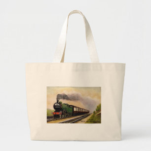 Bolsa Tote Grande Saco do trem do vapor