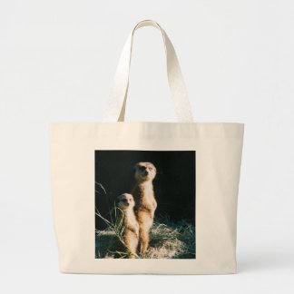 Bolsa Tote Grande Saco dos amigos de Meerkat