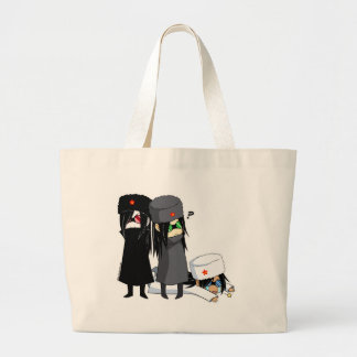 Bolsa Tote Grande Saco dos Commies de Chibi