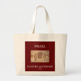 Bolsa Tote Grande Saco dos NACOS e dos PEIXES de ISRAEL