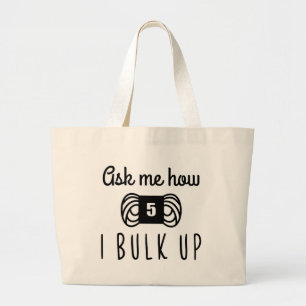 Bolsa Tote Grande saco engraçado do projeto do fio para confecção