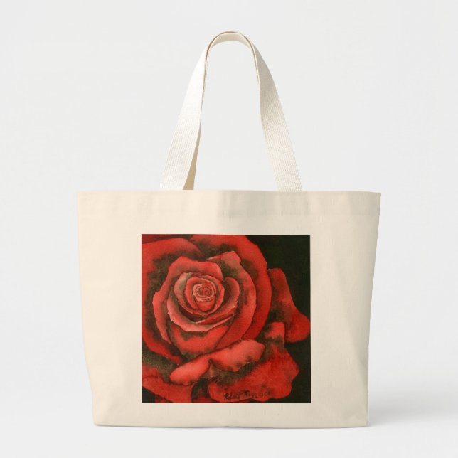 Bolsa Tote Grande Saco Floral Tote (Frente)