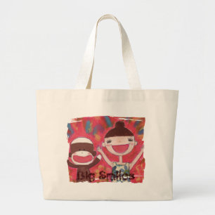 Bolsa Tote Grande Saco grande dos sorrisos