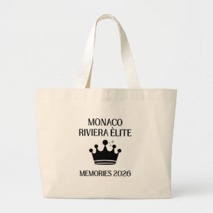 Bolsa Tote Grande Saco Grande Monaco Riviera Elite Memórias 2026