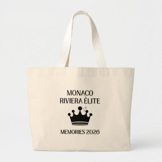 Bolsa Tote Grande Saco Grande Monaco Riviera Elite Memórias 2026