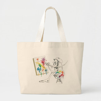 Bolsa Tote Grande Saco legal da arte