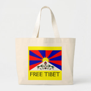 Bolsa Tote Grande Saco LIVRE do clássico de TIBET