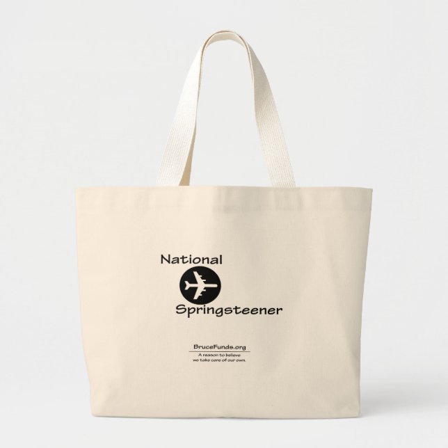 Bolsa Tote Grande Saco nacional de Springsteener (Frente)