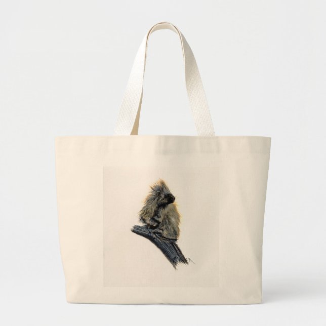 Bolsa Tote Grande Saco ocidental do porco- (Frente)