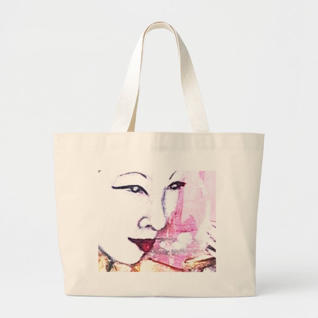 Bolsa Tote Grande Saco oriental (Frente)