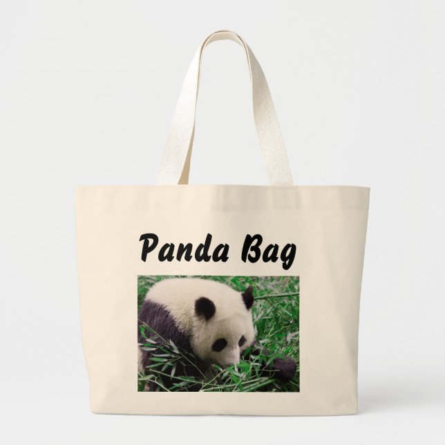 Bolsa Tote Grande Saco Panda Tote (Frente)