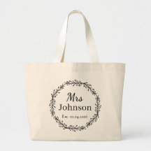 Saco Personalizado Senhora Coroa Data Est Casament