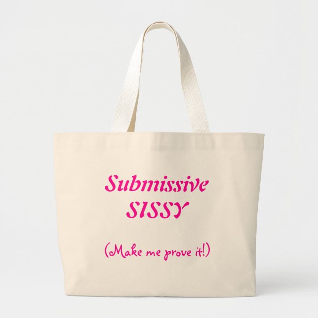 Bolsa Tote Grande Saco submisso das mariquinhas (Frente)