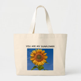 Bolsa Tote Grande Saco Sunny Sunflower Tote - Bonito e Na moda Eco-F