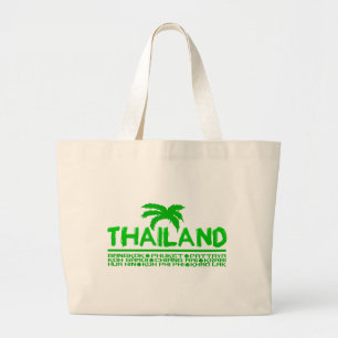 Bolsa Tote Grande Saco Tailândia - escolha estilo e cor